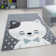 Baymore Animal Print Flatweave Area Rug