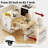 82.7 Inch Kitchen Island With Extendable Dining Table For 4-6 Person,Two-Tone Kitchen Table With Double-Sized Storage, Power Outlet, Kitchen Island With Storage 2 Drawers 2 Side Open Shelves-519473134-519473133