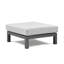 Hoyt 4-Piece Aluminum Lounge Outdoor Modern Conversation Sofa Set with Custom Cover-108357012