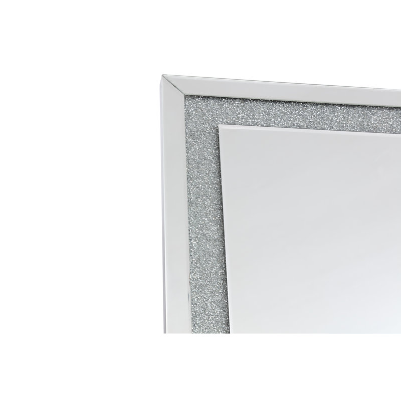 Miroir taille réelle, Cristal transparent