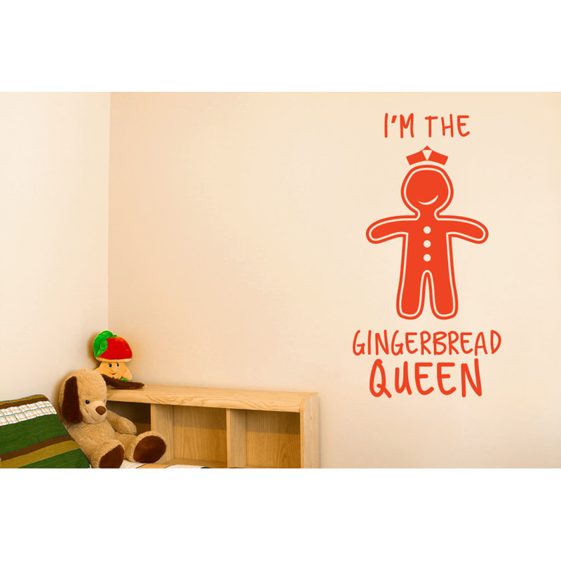Wall Decal, Orange, Large