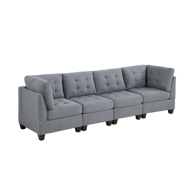 Ensemble modulaire - 4 pièces en gris