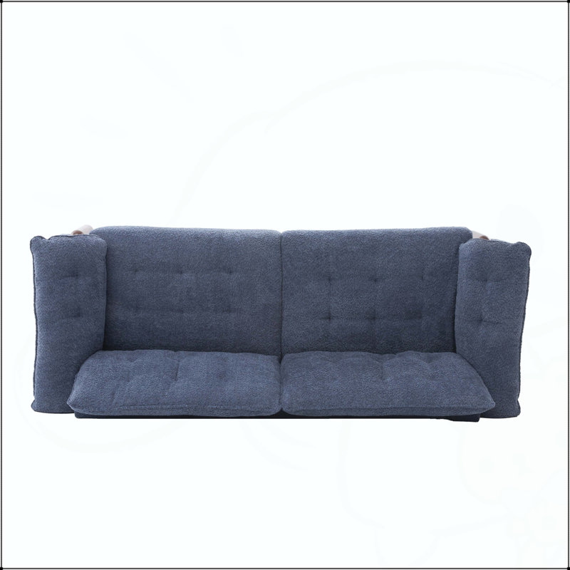 Canapé 83,5 po, Navy Blue Boucle