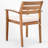 Jelyssa 8 - Person Acacia Solid Wood Patio Dining Set Rectangular Table with Cushions Included