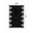Geometric Pattern Shag Rug – Anthracite Dark Gray – Medium Pile, Stylish & Soft-886570603