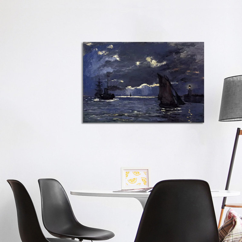 Reproduction d'art sur toile tendue, H 26 po x l 40 po x 1,5 po