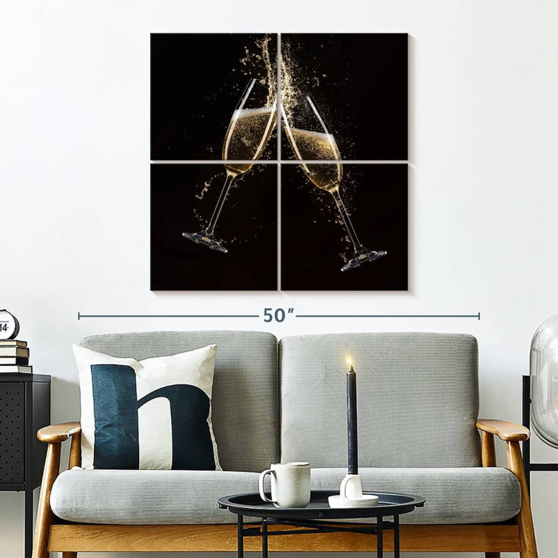 Champagne Toast Splash