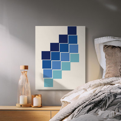 Corpuz 1 Piece Wrapped Canvas Wall Art Set