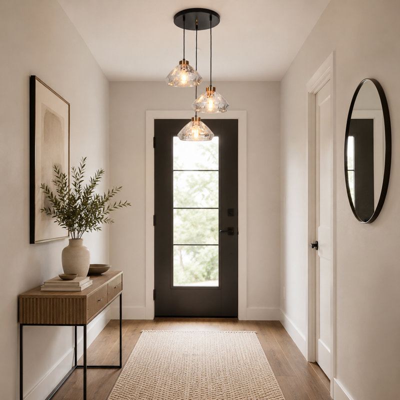 Brinson 3 - Light 17.7'' W Cluster Cone Pendant Light UL Certified