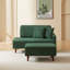 Chaise longue et tabouret rembourrés Mashawna-1772130834
