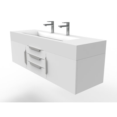 Ensemble de meuble-lavabo simple 60 po Nile