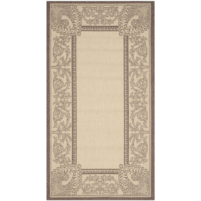 Arneshia Southwestern Brown/Nature Area Indoor/Outdoor Area Rug, Runner 2'3" x 6'7"