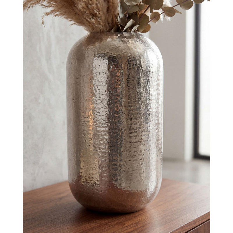 Jar 1, 45cm H x 20cm W x 20cm D, Silver