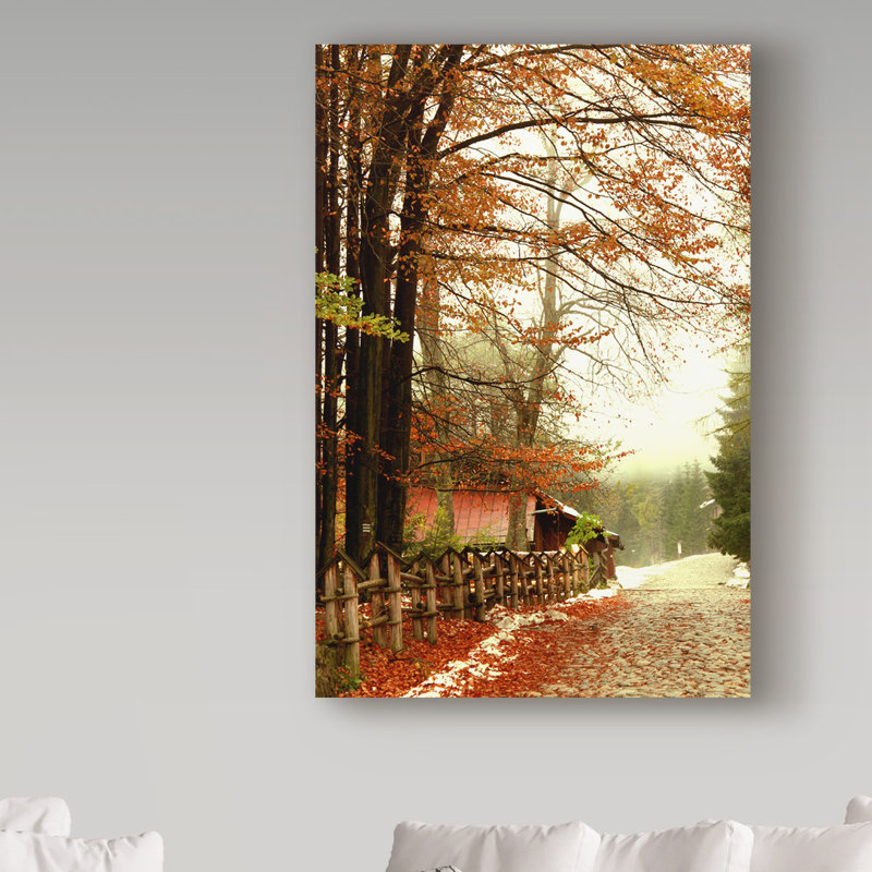«Street of Seasons» par Yareny, reproduction de photo sur toile tendue, H 32 po x l 22 po x P 2 po