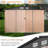 6x8 FT Metal Storage Shed Outdoor with Lockable Door & Air Vent, Garden Tool Shed for Backyard Patio Lawn-122781917