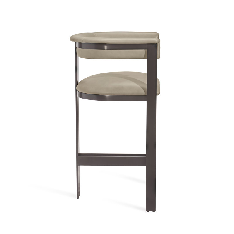 Darcy Bar & Counter Stool, Graphite, Counter Stool (27" Seat Height), Taupe
