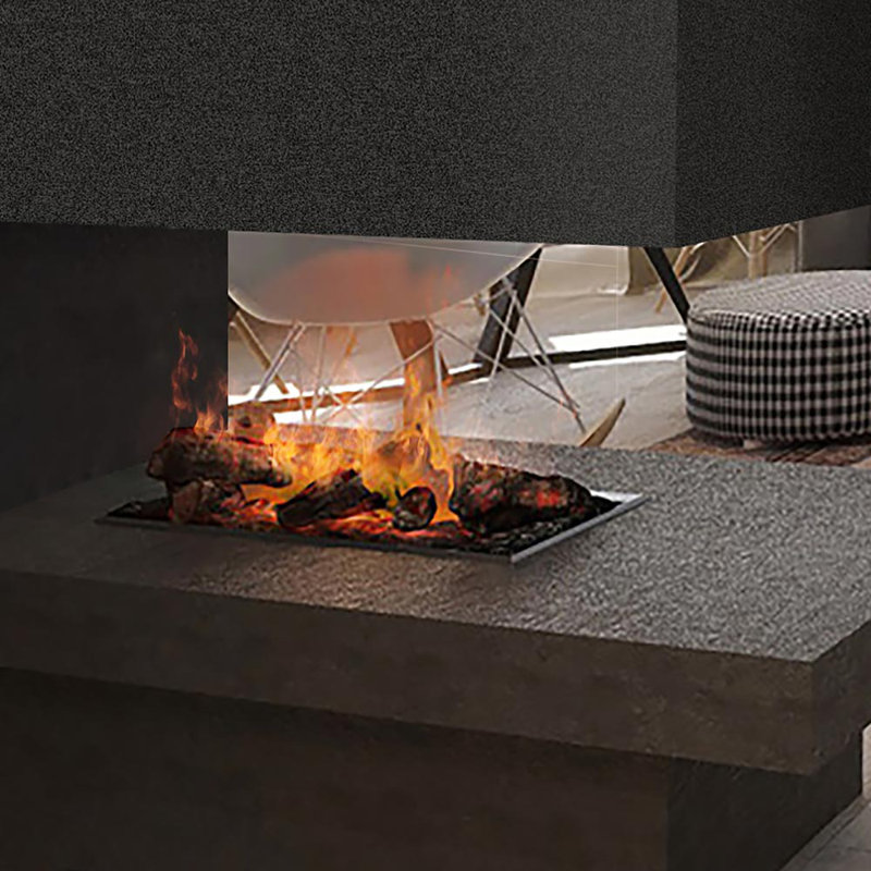 Dimplex 20-in Opti-Myst Pro 500 Electric Fireplace Cassette Insert - Smoke Illusion - No heat