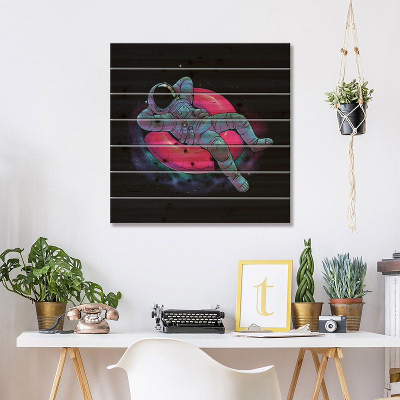 «Floating Dream» par Digital Carbine, impression sur bois sans cadre