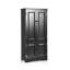 Armoire de rangement décorative avec tablettes réglables