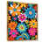 Toile avec cadre flottant or