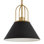 Jasmine Roth 1 - Light Flat Matte Black Cone Pendant