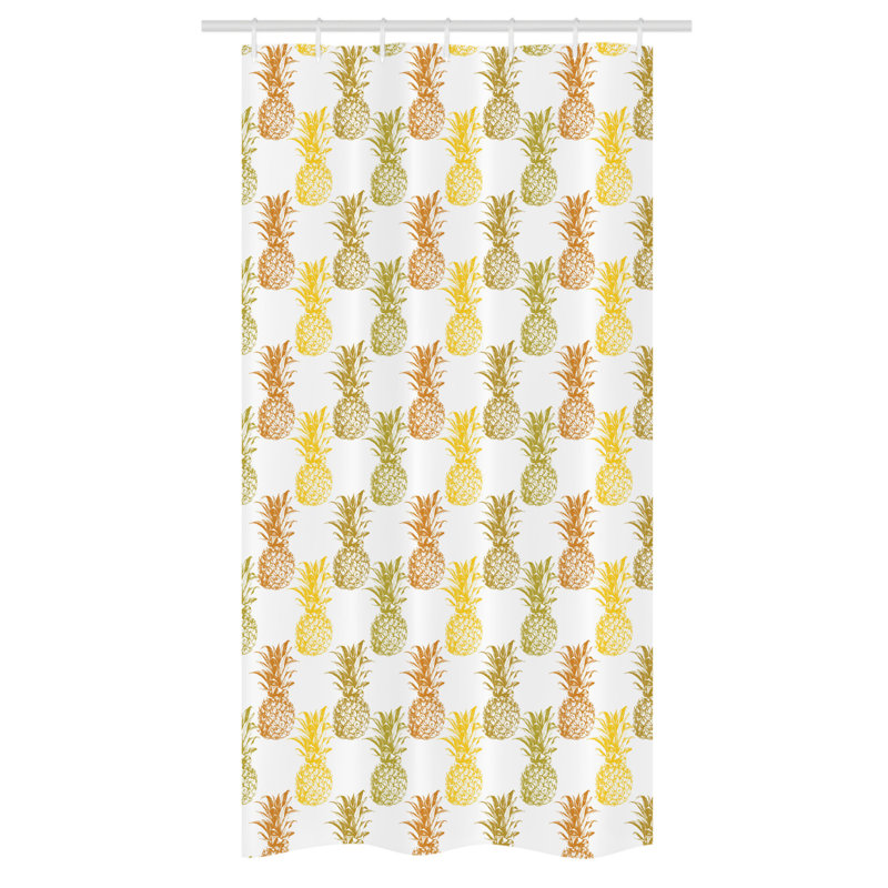 Southlake Shower Curtain with Hooks Included, 72" H x 36" W