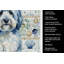 Essuie-tout bleu et blanc Old English Sheepdog-1209192590