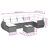 Vidaxl Garden Sofa Set Grey
