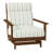Kennebunkport Aluminum Spring Lounge - Oak-38581471-38581410-70236945