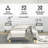 Dabira Bed Frame, Fabric Upholstered Platform Bed Frame, No Mattress-889191802-889191801