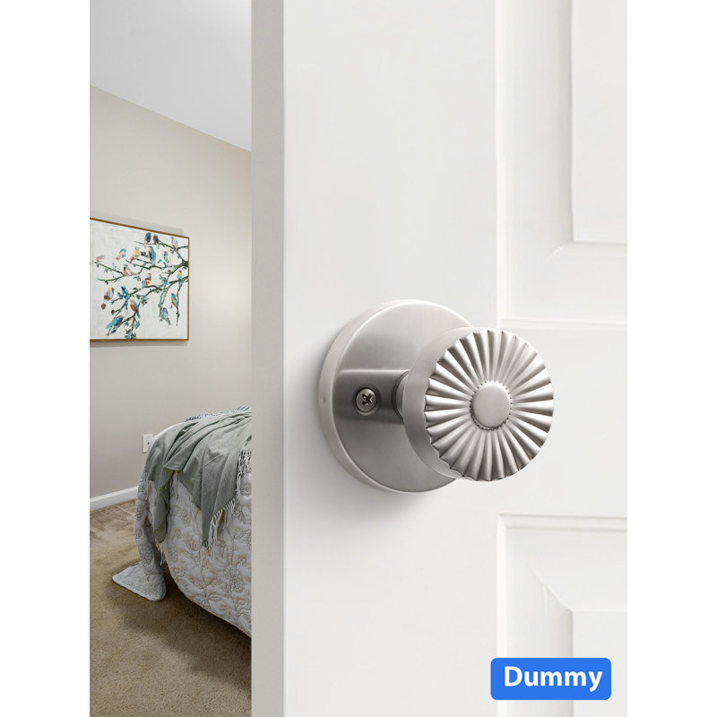 Faux bouton de porte MRML argenté, poignée non tournante à un côté, bouton de porte de garde-robe d'intérieur pour garde-robe, bouton en acier inoxydable