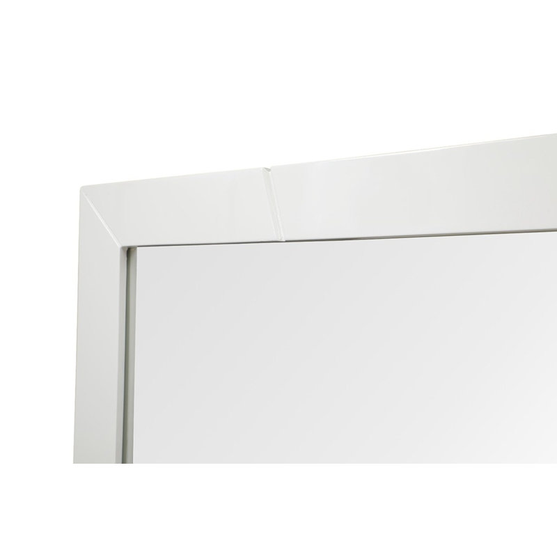 Miroir Clintock, Blanc