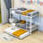 Twin Over Twin Metal Standard Bunk Bed With Twin Size Trundle-676351514