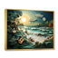 Coastal Harmony Papercut II - Reproduction d'art nautique et plage-750709618-750709621