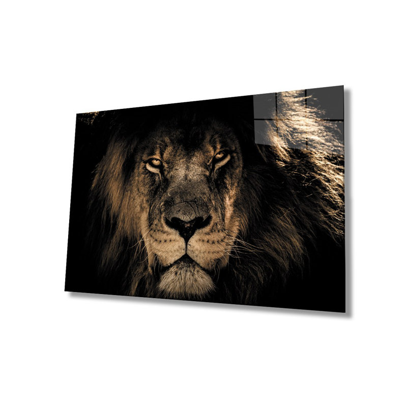 Élégante peinture décorative en verre trempé 18,1 po x 28,3 po | 100% verre trempé, épaisseur: 0,16 pouce | Superbe œuvre d'art pour la décoration intérieure, le salon et les espaces de bureau, durable et facile à nettoyer