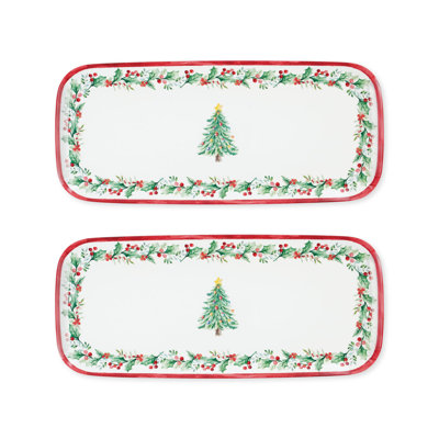 Descally Melamine Tray - Set of 2