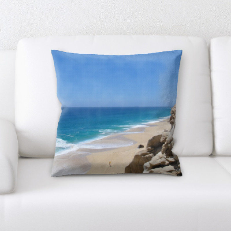 Microsuede Throw Pillow