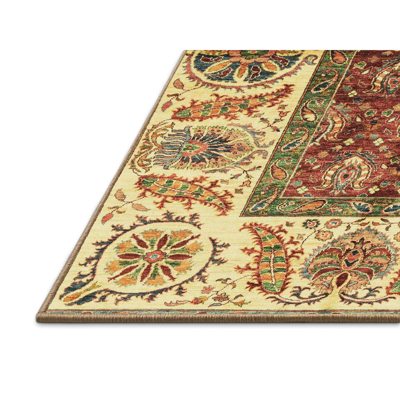 Abstract Indoor Rug, Rectangle 4' x 6'
