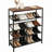 12 Pairs Metal Shoe Storage
