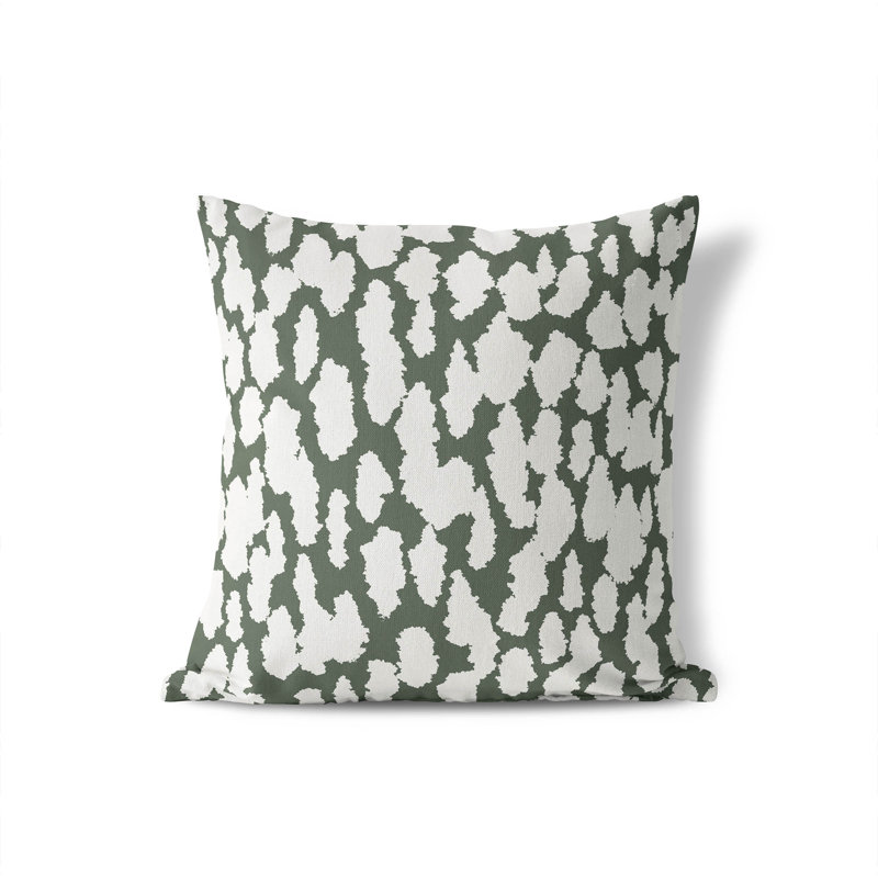Coussin Animal, Chimichurri / vert, H 26 po x l 26 po