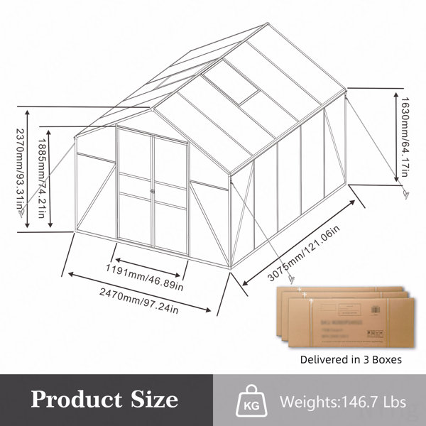 Dimensions du produit