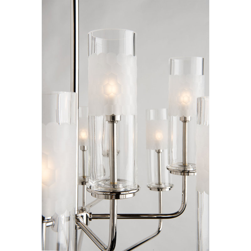 Wentworth 12 - Light Chandelier, Polished Nickel