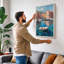Mediterranean Harbor Coastal - Wrapped Canvas-663580487-663580497