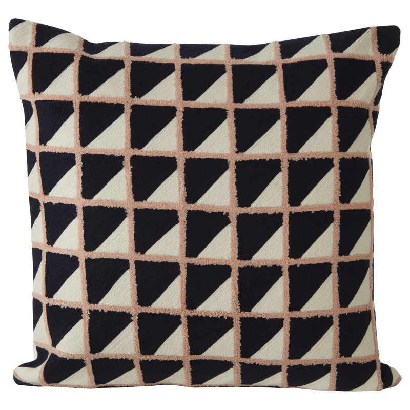 Lance Geometric Square Throw Cushion