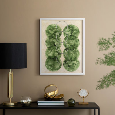 Generative Spirit I Framed Print - Solid Wood