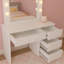 Jaunell Dressing Table with Mirror