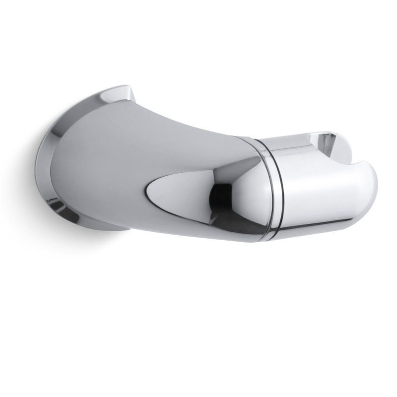 Mastershower Adjustable Wall Bracket, Polished Chrome