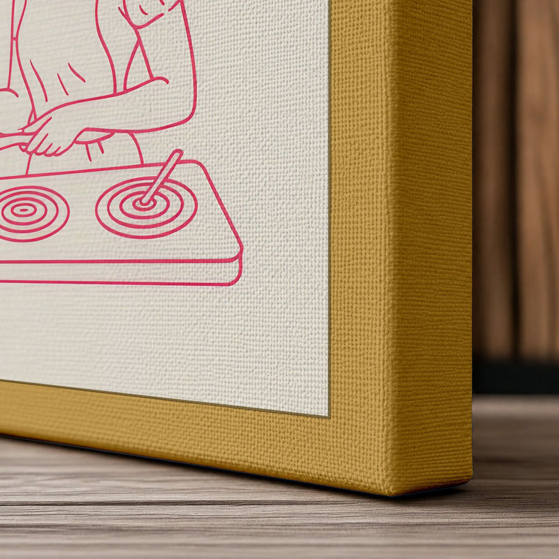 Print, 18x12 - 45.7 x 30.5 cm, Ochre Border