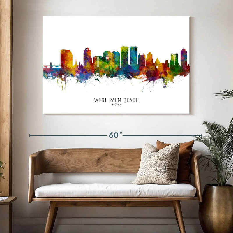 West Palm Beach Florida Skyline I