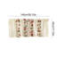 Kbndieu Christmas Curtains Christmas Embroidery Short Curtains Holiday Theme Decorations Pastorals Style Cafes Decorative Curtains Suitable for Christmas Decoration